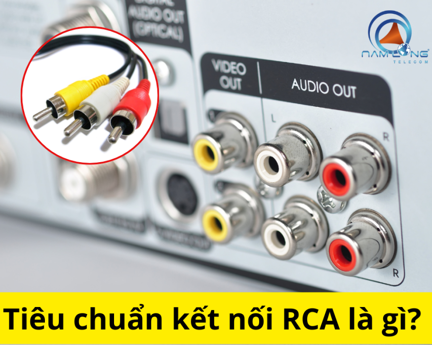 RCA là gì? Cổng và cáp RCA còn được dùng trong thiết bị hiện nay không?