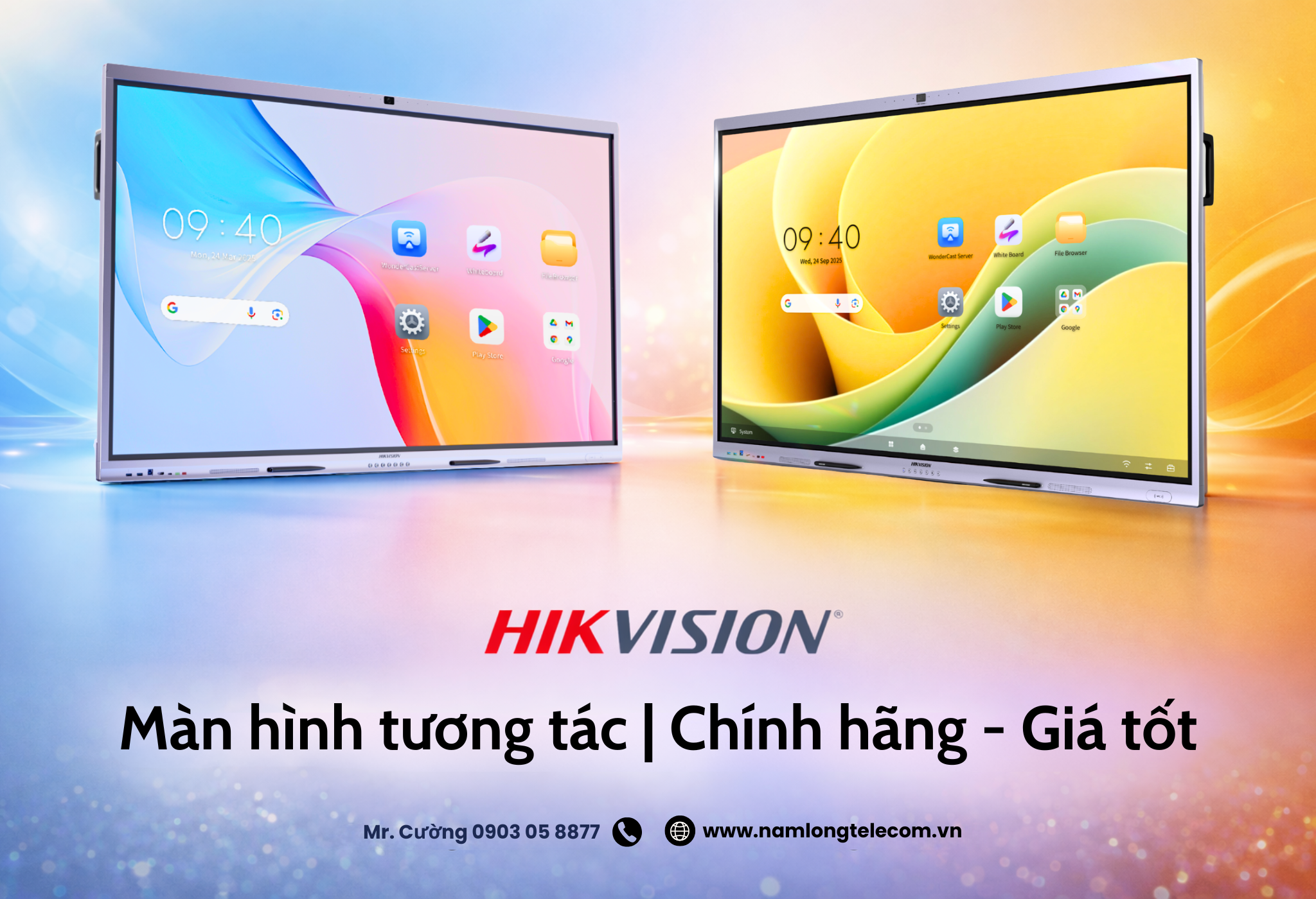 Màn hình tương tác Hikvision