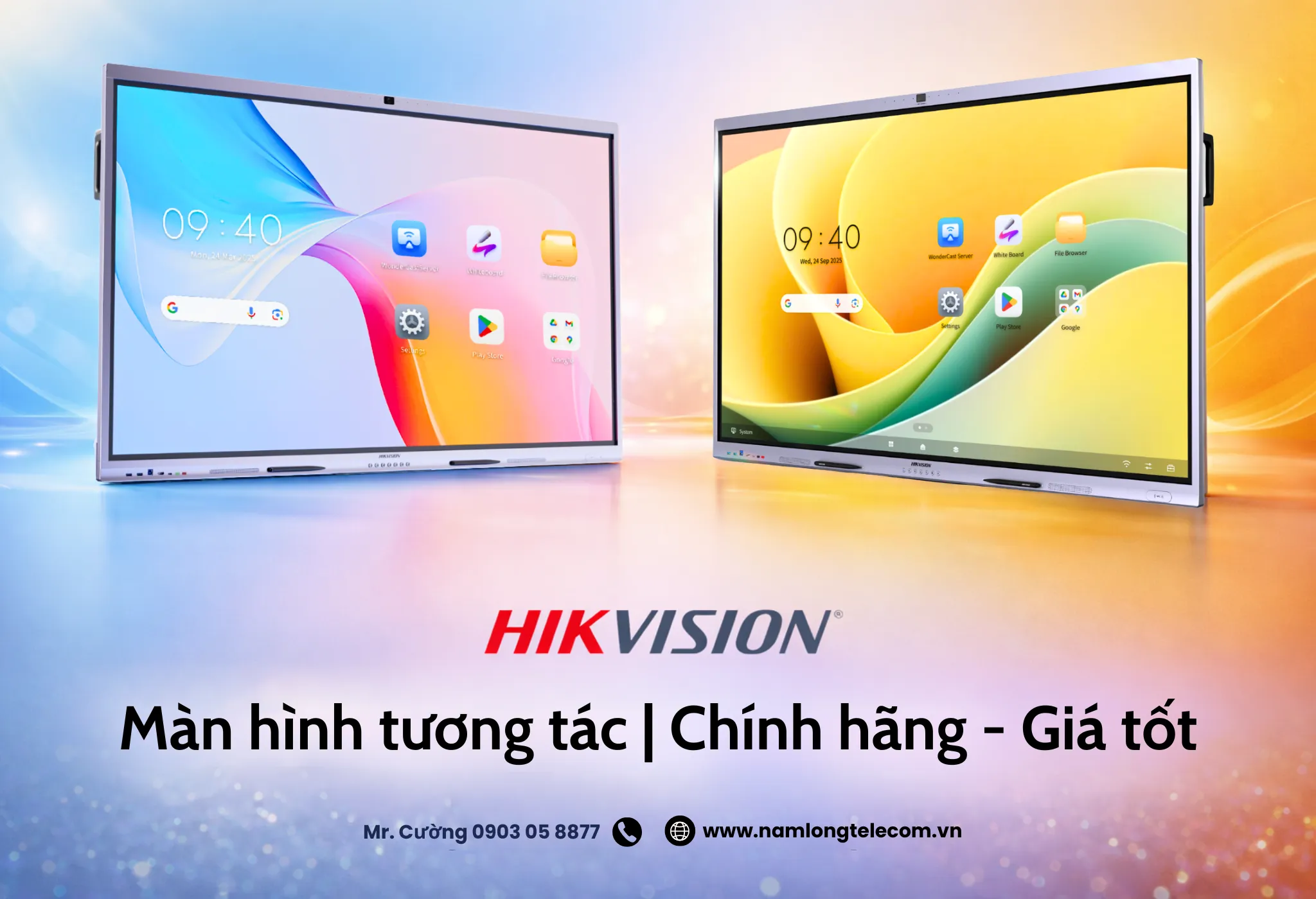 Màn hình tương tác Hikvision