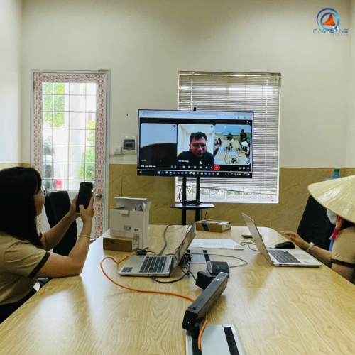 Lắp đặt hệ thống họp trực tuyến cho Công ty Bê Tông Nhơn Trạch 2