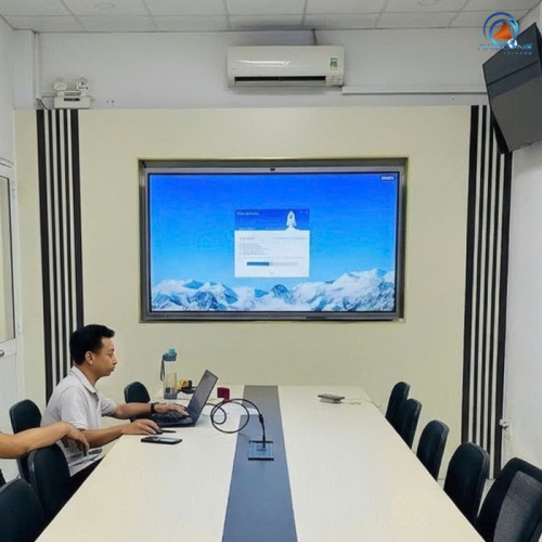 Dự án lắp đặt màn hình 75 inch cho Công ty Nam Việt Group