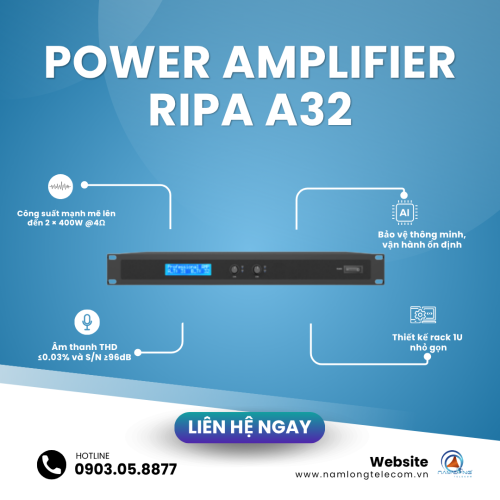 Power Amplifier RIPA A32