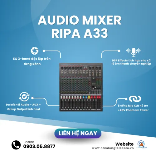 Audio Mixer RIPA A33