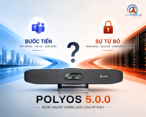 Bản cập nhật gây tranh cãi của HP: Bước tiến hay sự từ bỏ di sản 20 năm của Polycom?