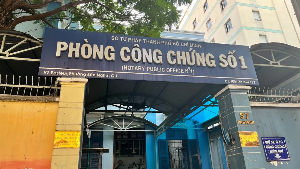 Phòng Công Chứng số 1 TP.HCM