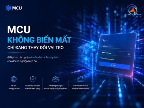 RIPA VCP - MCU Thế hệ mới kế thừa triết lý Polycom vừa được ra mắt