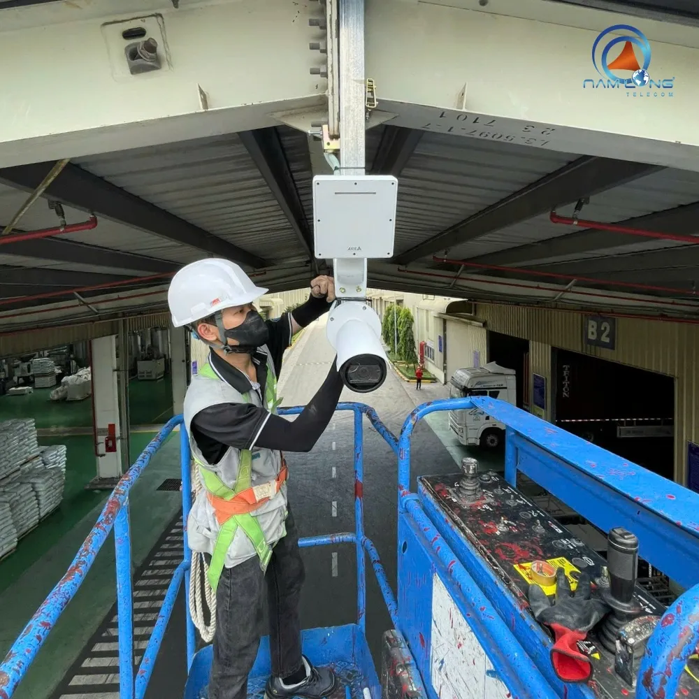 Triển khai hệ thống Radar & Camera Axis tại Nhà máy Tập đoàn Hoa Sen