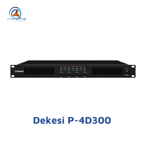 Bộ khuếch đại tín hiệu âm thanh Dekesi P-4D300