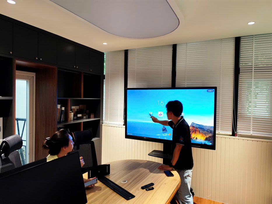 Hoàn thành lắp đặt phòng họp hiện đại tại An Khoa Design