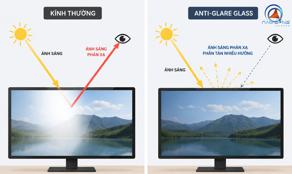 Kính chống chói hoạt động như thế nào?