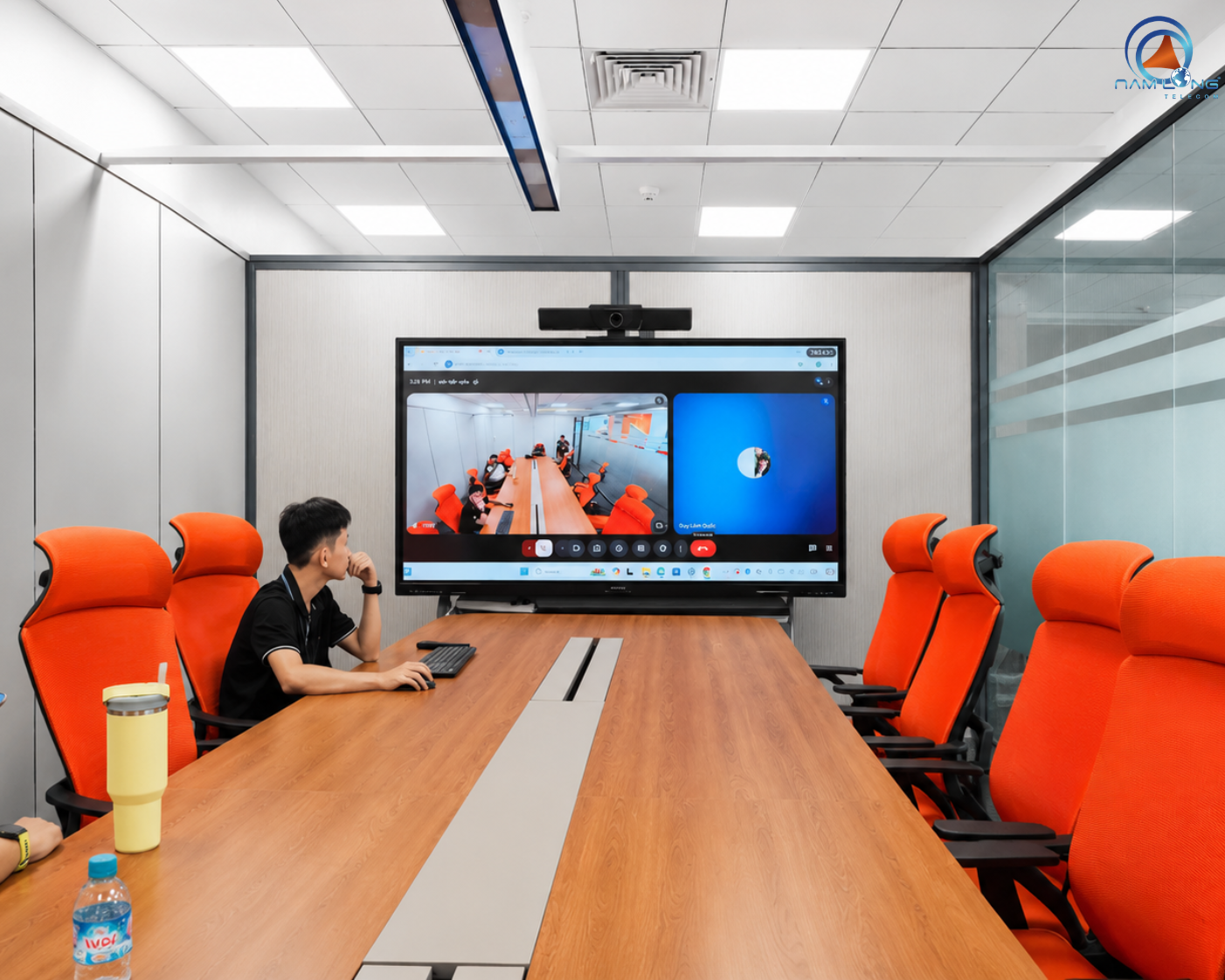 Dự án lắp đặt màn hình tương tác 86 inch cho VNSEI