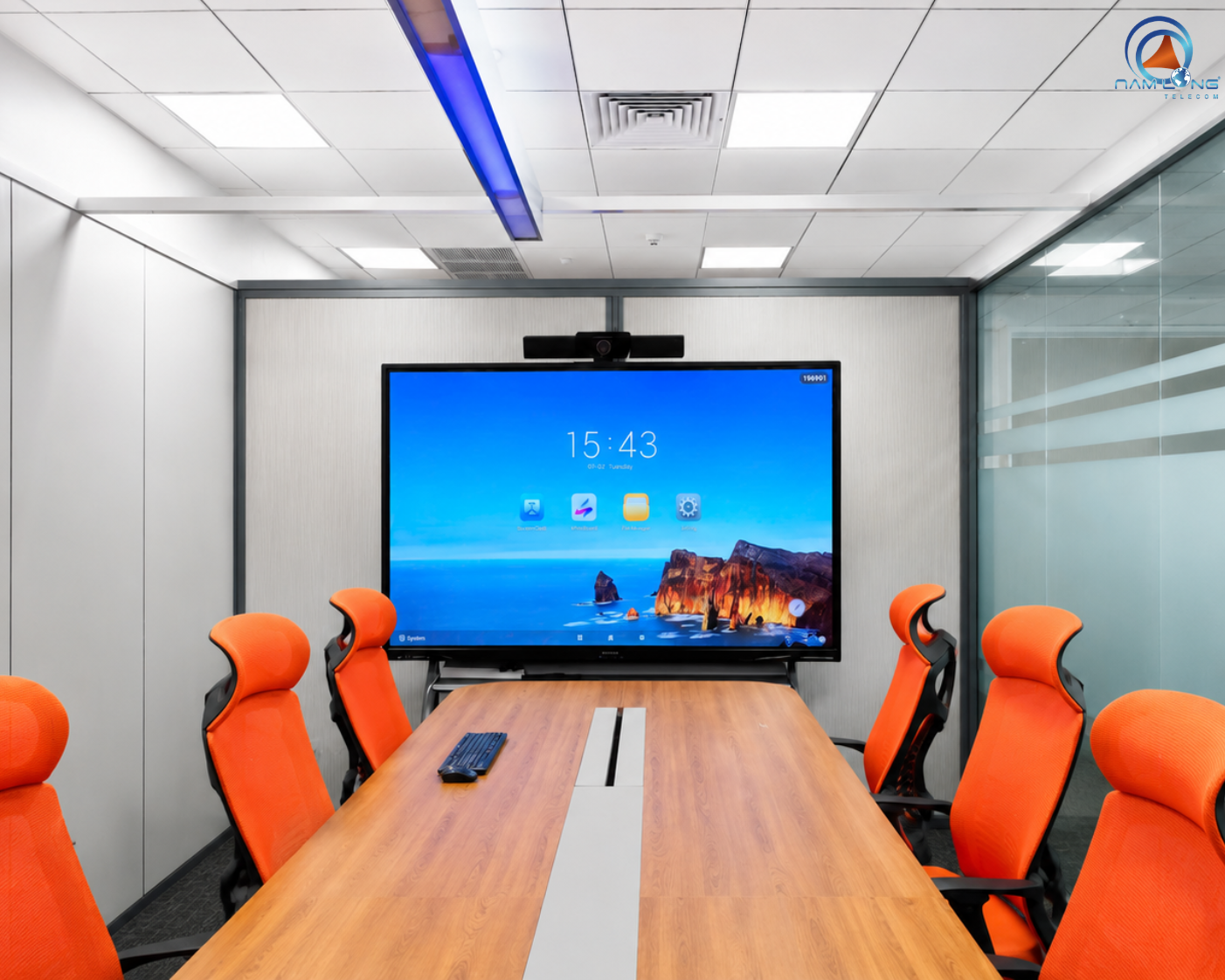 Dự án lắp đặt màn hình tương tác 86 inch cho VNSEI