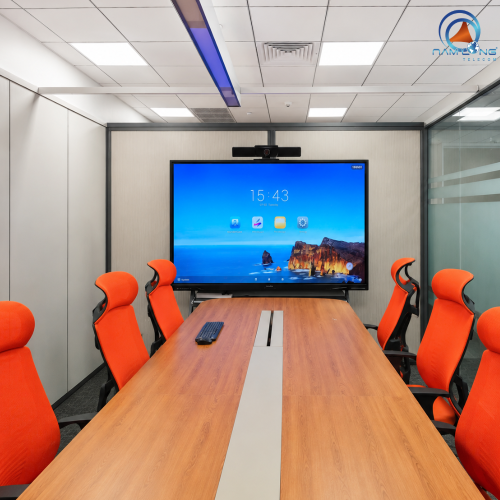 Dự án lắp đặt màn hình tương tác 86 inch cho VNSEI