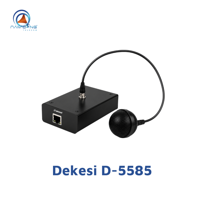 Micro treo trần Dekesi D-5585 | Micro 360°