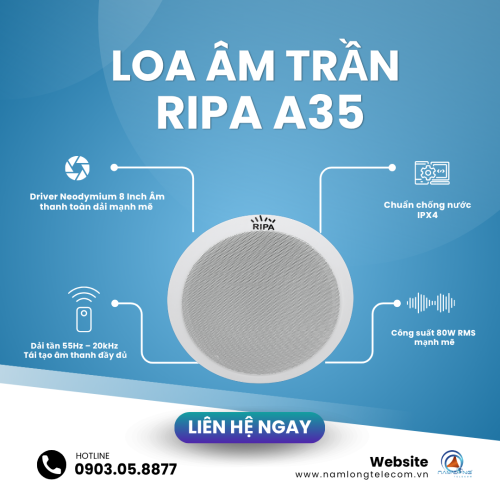 Loa âm trần RIPA A35 - Ceiling Speaker