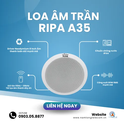Loa âm trần RIPA A35 - Ceiling Speaker