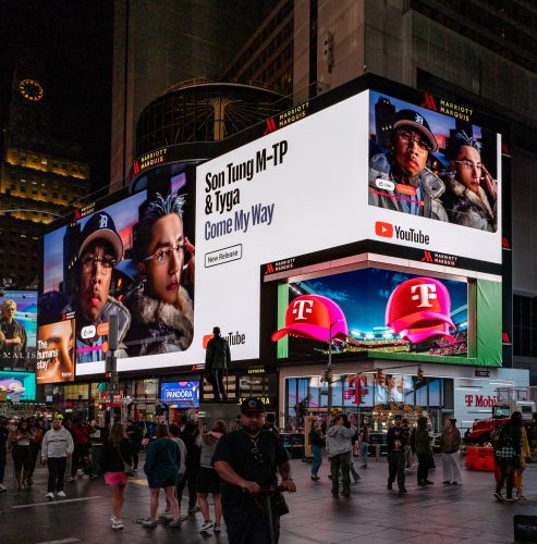 Sơn Tùng M-TP xuất hiện tại Times Square: Sức mạnh của màn hình LED