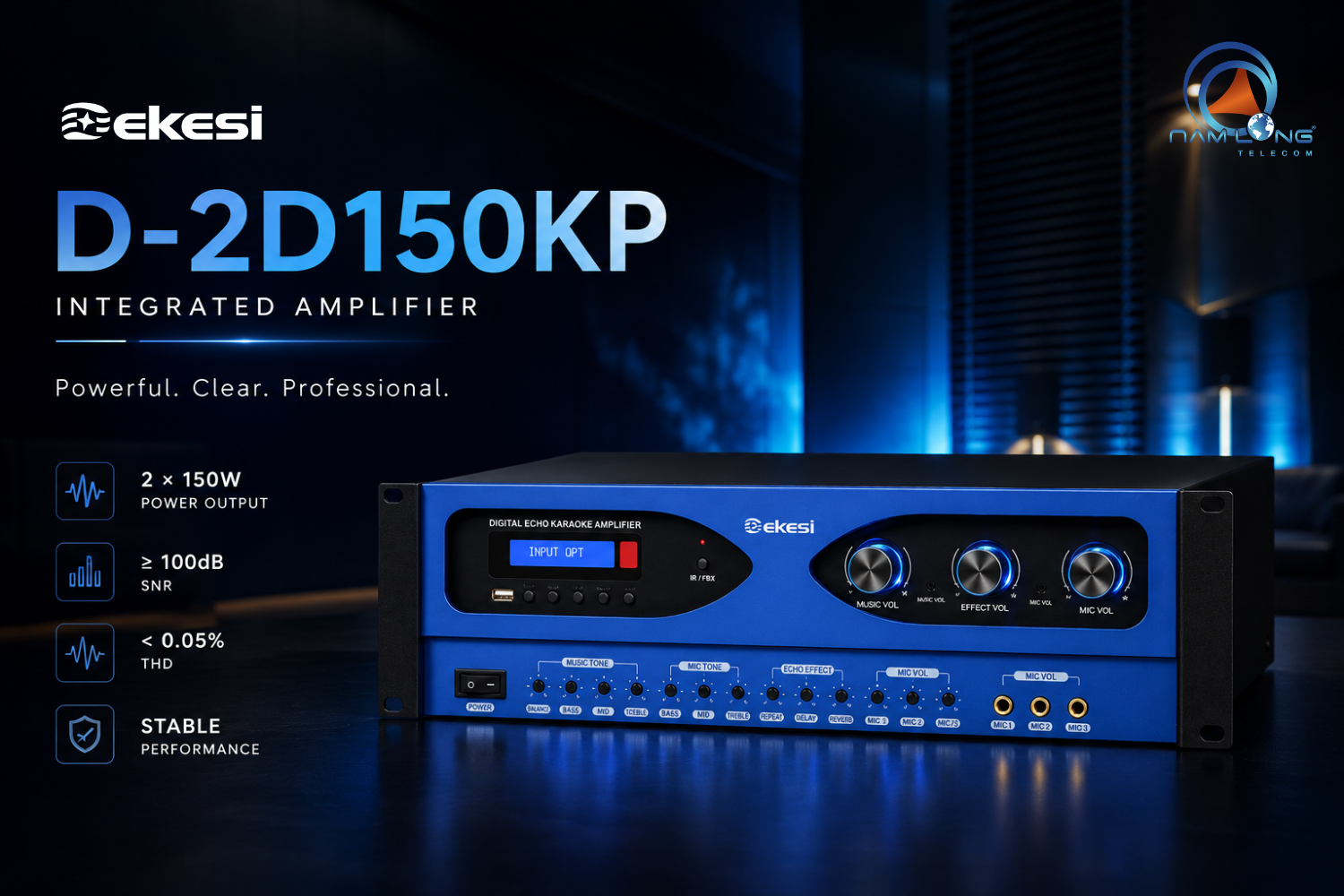 Ưu điểm Dekesi D-2D150KP