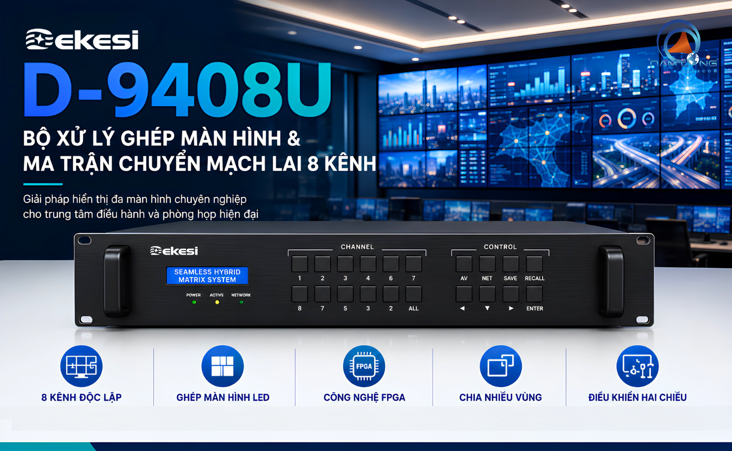 Ưu điểm trên dòng Dekesi D-9408U