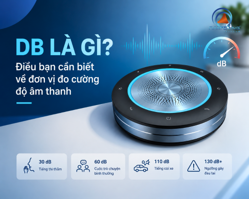DB là gì? Điều bạn cần biết về đơn vị đo cường độ âm thanh