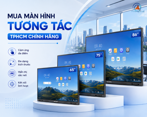 Mua màn hình tương tác TPHCM chính hãng–Đa dạng kích thước