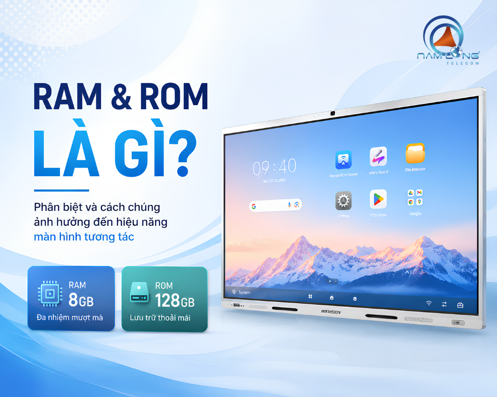 RAM và ROM là gì?