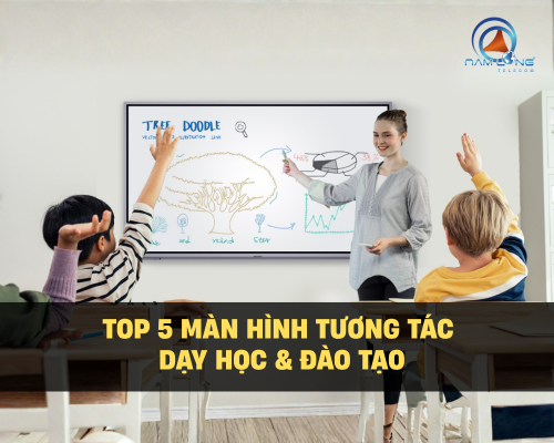 Top 5 màn hình tương tác dùng trong dạy học và đào tạo năm 2026