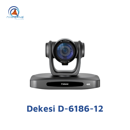 Camera hội nghị 4K Dekesi D-6186-12 | Zoom quang 12x