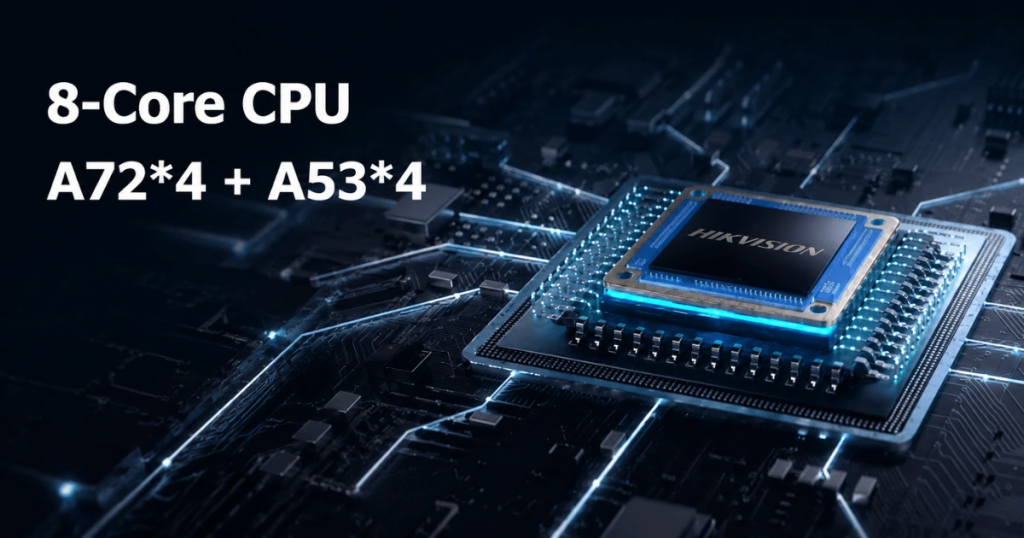 Cấu hình CPU 8 nhân trên màn hình tương tác Hikvision DS-75D6N-NLT