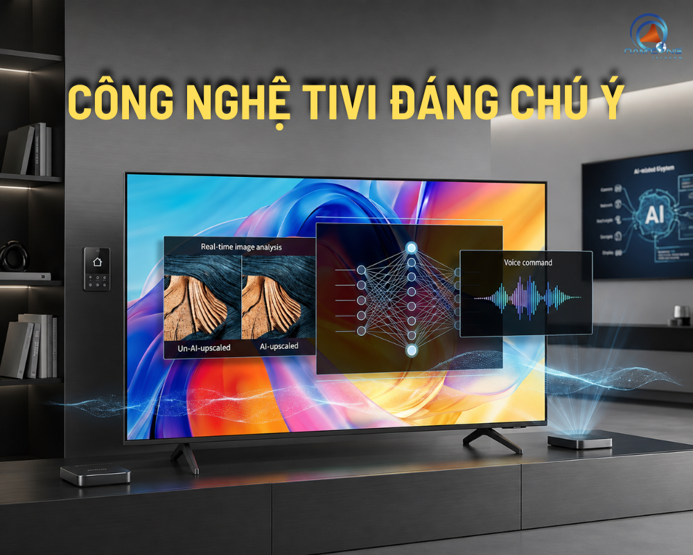 Công nghệ tivi hiện nay: Những công nghệ đáng chú ý