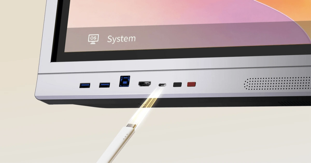 Hikvision DS-75D6N-NLT trang bị đa dạng cổng kết nối