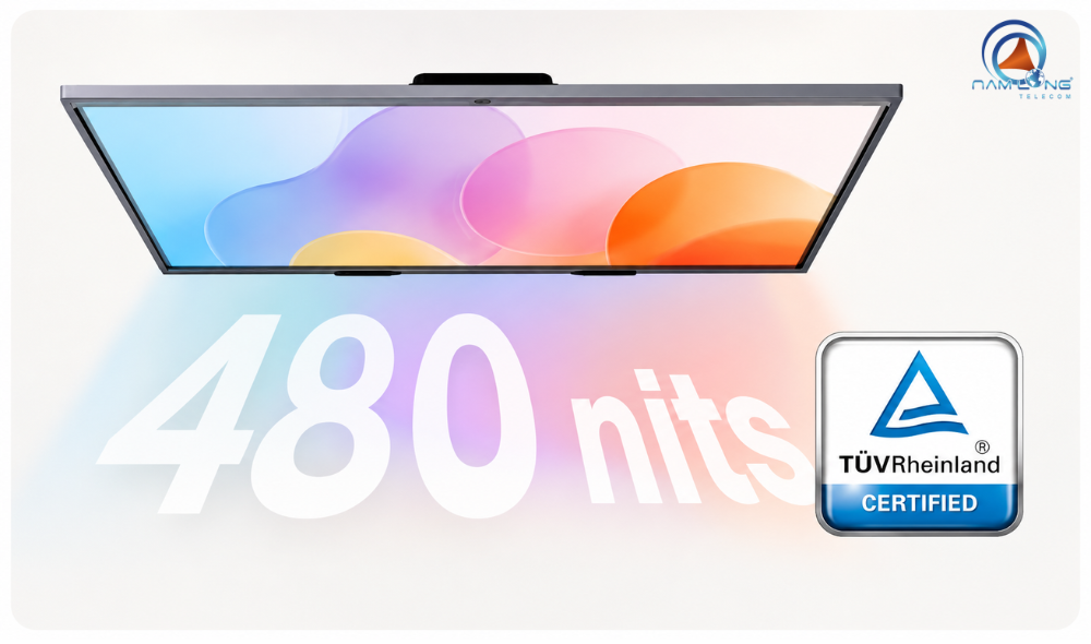 Màn hình 4K độ sán 480 nit