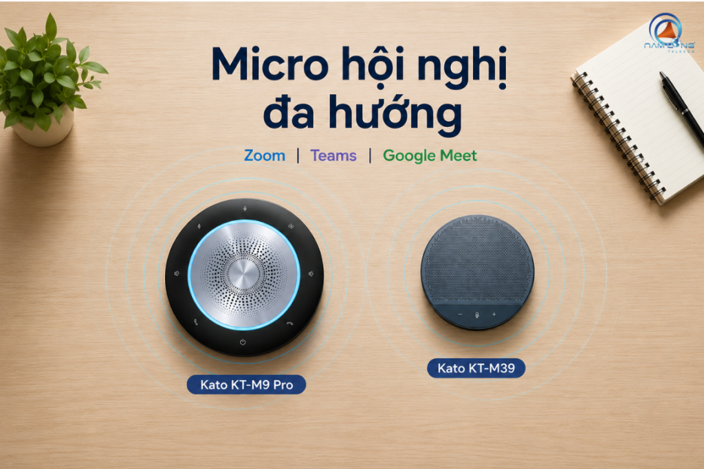 Micro hội nghị đa hướng KATO KT-M9 Pro và KT-M39