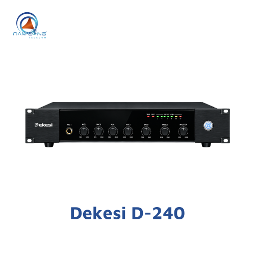Amply Mixer Dekesi D-240 240W