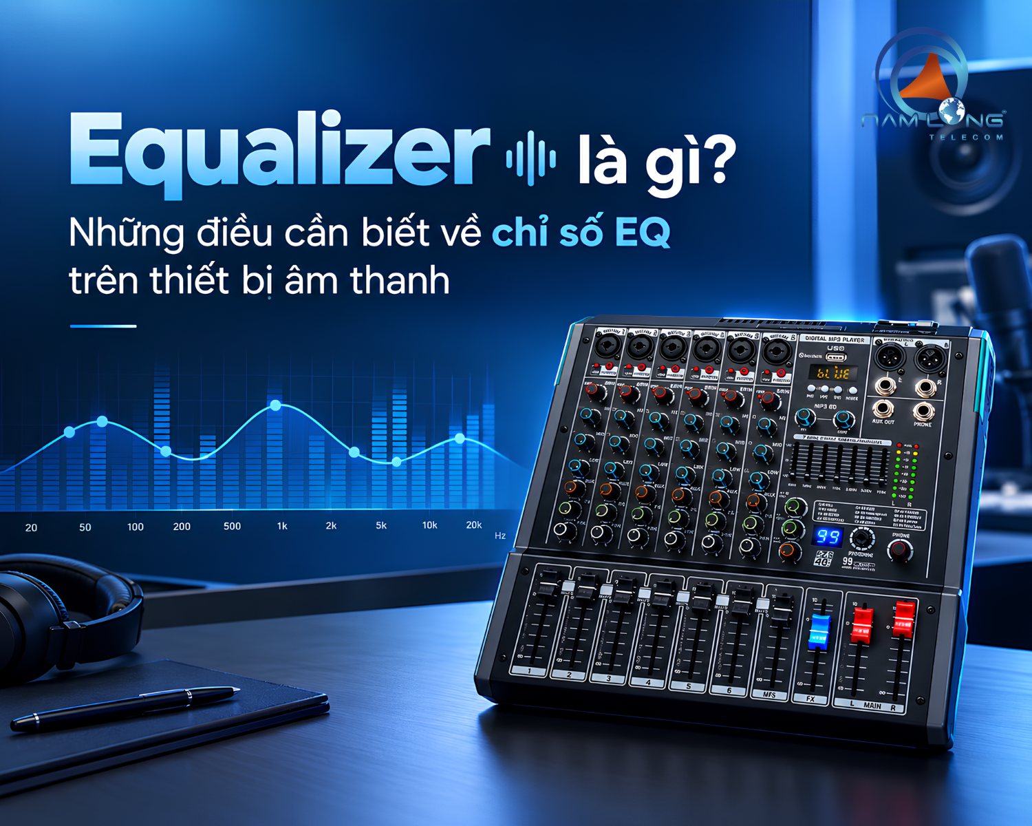 Equalizer là gì? Những điều cần biết về chỉ số EQ trên thiết bị âm thanh