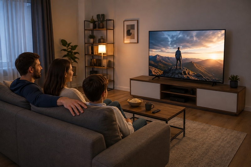 Khoảng cách 2m nên mua TV bao nhiêu inch?
