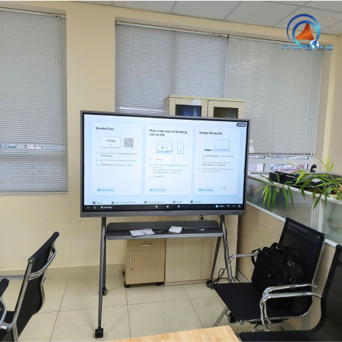Lắp đặt màn hình tương tác Hikvision 65 Version 2026 tại chi cục thuế Hà Nội