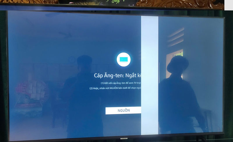 Màn hình bị sọc trắng
