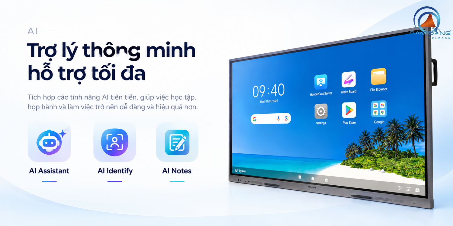 Màn hình Hikvision Peformance G2 tích hợp AI