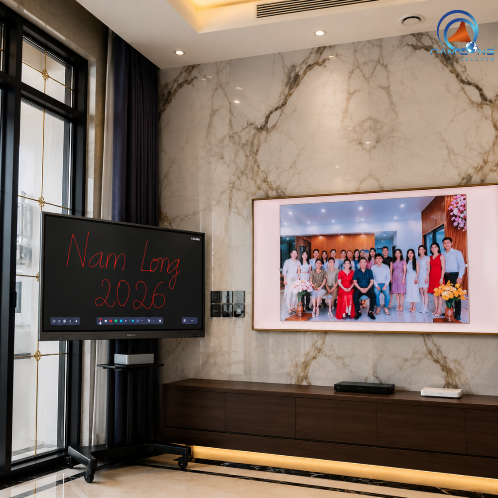 Màn hình tương tác 65 inch về đến Cà Mau