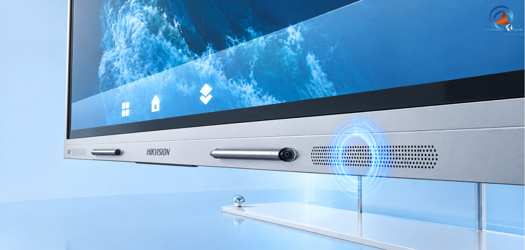 Màn hình tương tác Hikvision tích hợp loa 2 × 20W