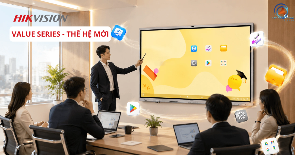 Màn hình tương tác Hikvision thuộc dòng Value Series