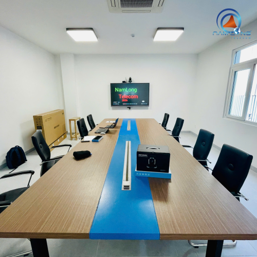 Lắp đặt Màn hình tương tác và camera Hikvision cho VINA Offshore Vũng Tàu